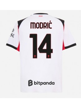 AC Milan Luka Modric #14 Replika Borta Kläder 2025-26 Kortärmad